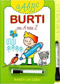 Burti no A līdz Ž. Viegli rakstīt!