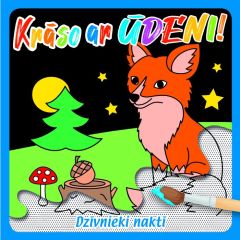 Krāso ar ūdeni! Dzīvnieki naktī